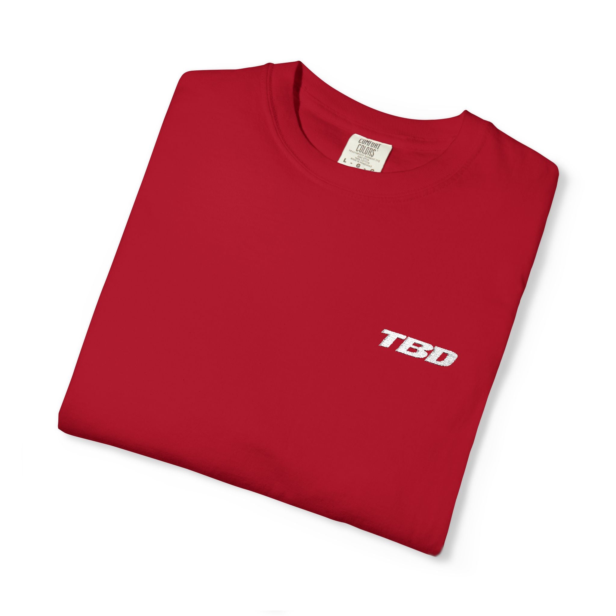 T-Shirt 'TBD' Broderie 🔥Limited Edition